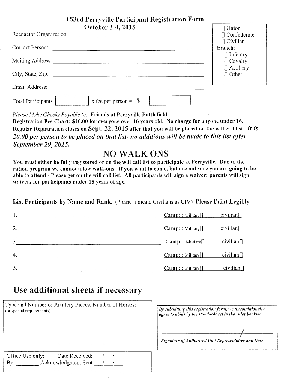 Registration Revised